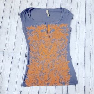 Pink Ice Angelic Cap Sleeve Top